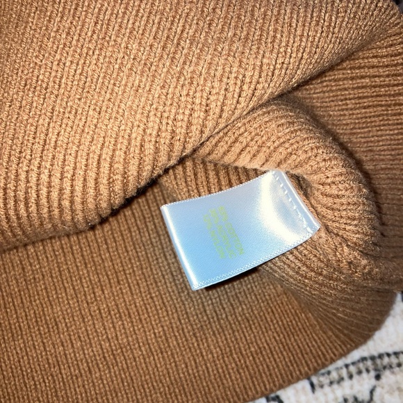 House of Harlow 1960 Brown Ribbed Crop Tank Top - Picture 3 of 4